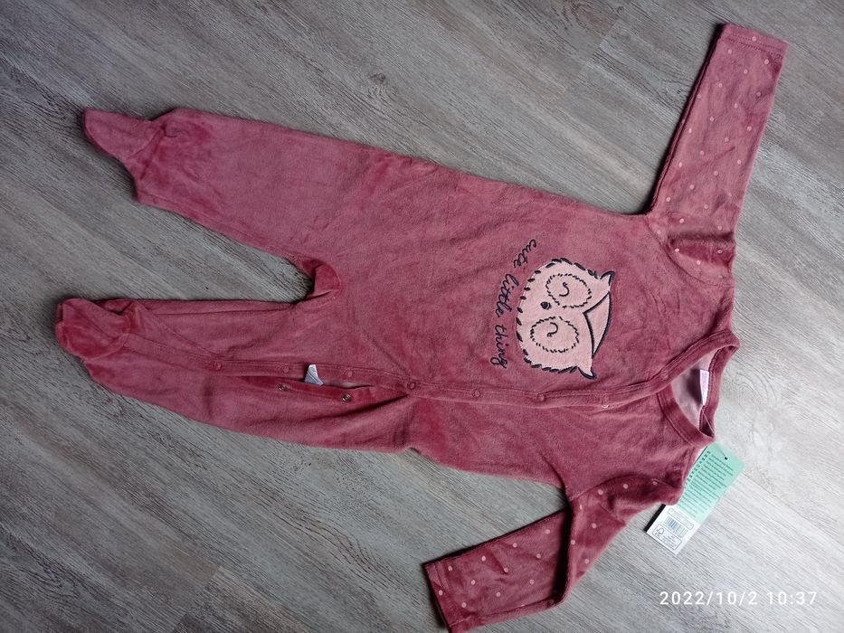 Pajac niemowlęcy dziewczęcy