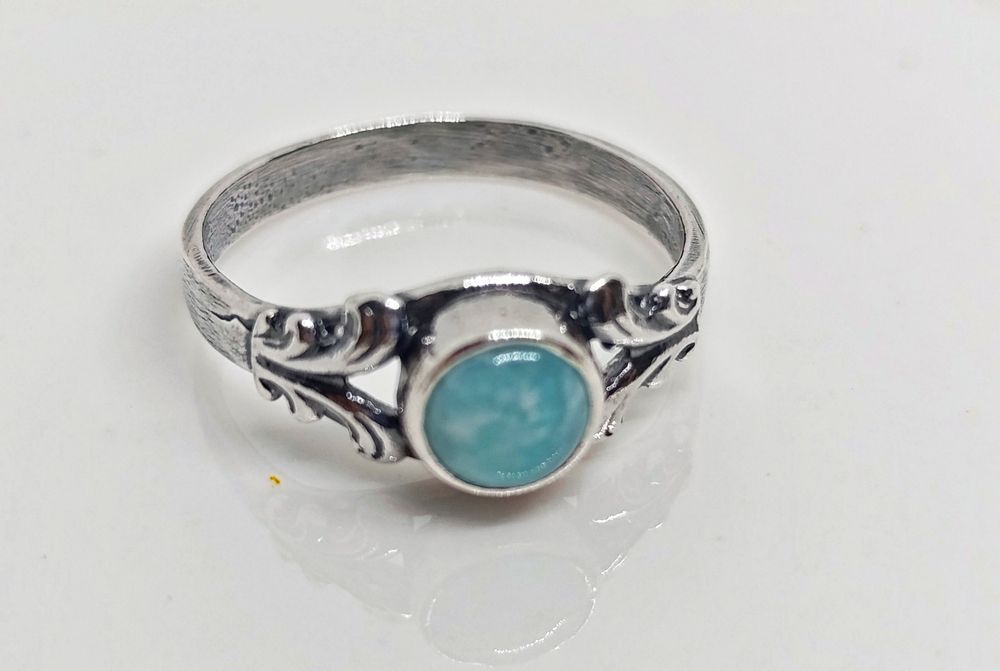 Kolczyki Srebro 925 Larimar