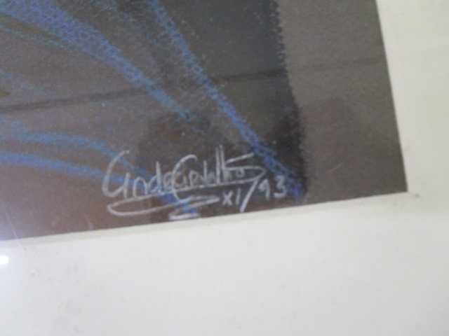 quadro antigo desenho com moldura  andreia carvalho ?