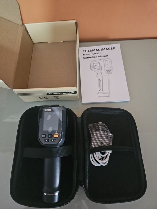 Câmara de Imagem Térmica Infravermelha UWEI Portátil com USB Recarregá