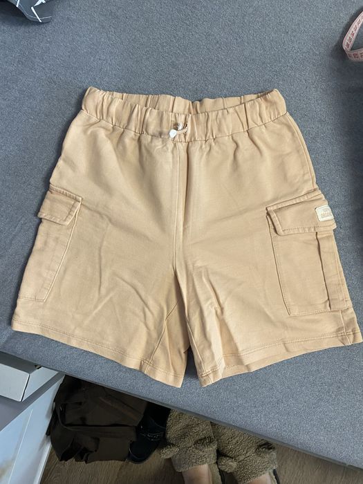 Шорти з карманами збоку, рожево-бежеві