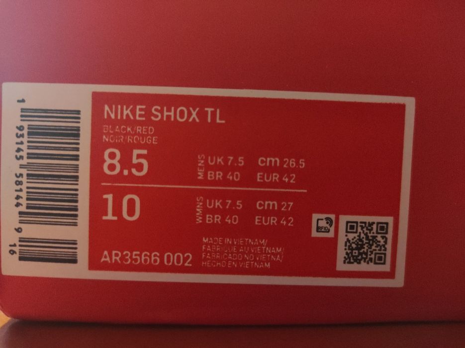 Nike Shox TL rozmiar 42