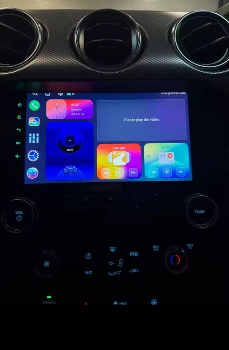 Rádio Ford Mustang 14-20 Android 14 com GPS