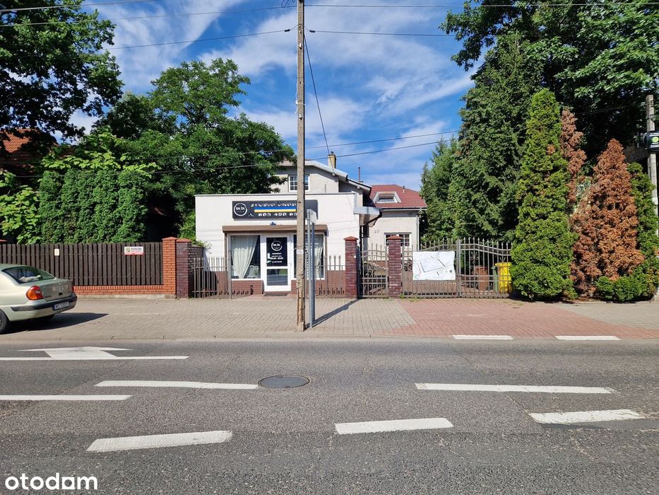 Dochodowa nieruchomość 425m²: Dom + Pawilon Usługowy | Centrum Wesołej