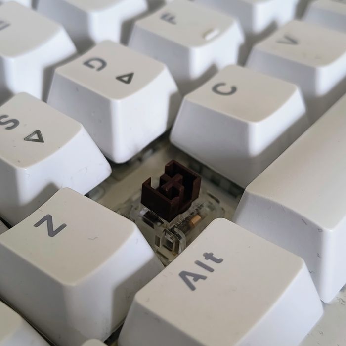 Klawiatura Genesis THOR 303 TKL biała