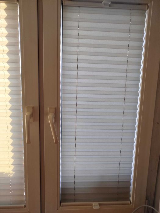 Rolety plisowane, plisy