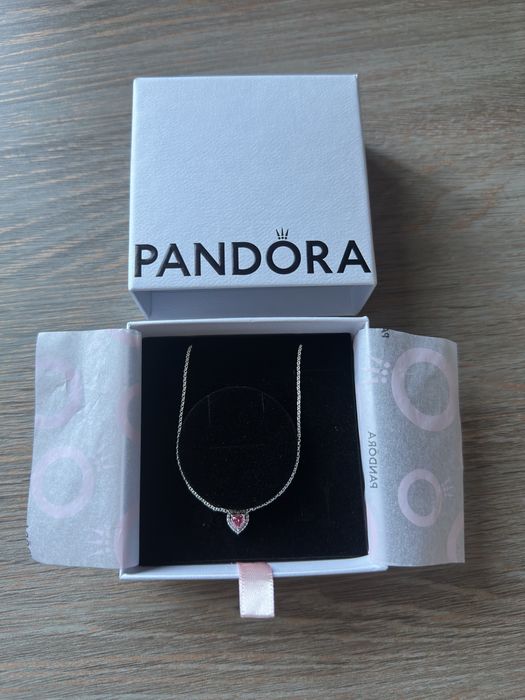 Намисто «Рожеве серце» Пандора, Pandora. Оригінал