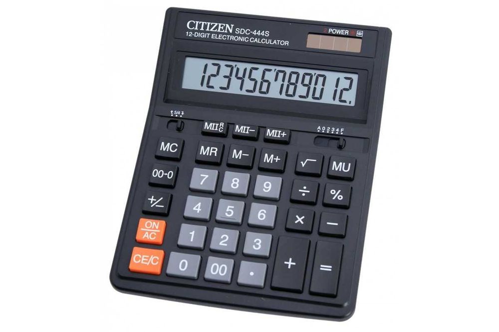 Калькулятор Citizen SDC-444S