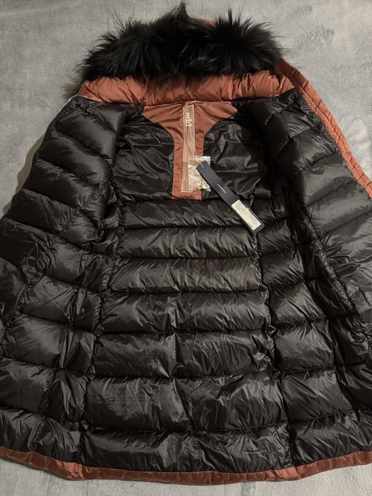 Пухова куртка пух білой качки 100% Add оригінал made in Italy р S/42