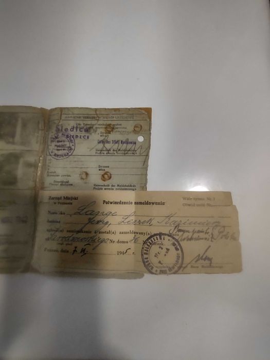 Kenkarta 1942 rok