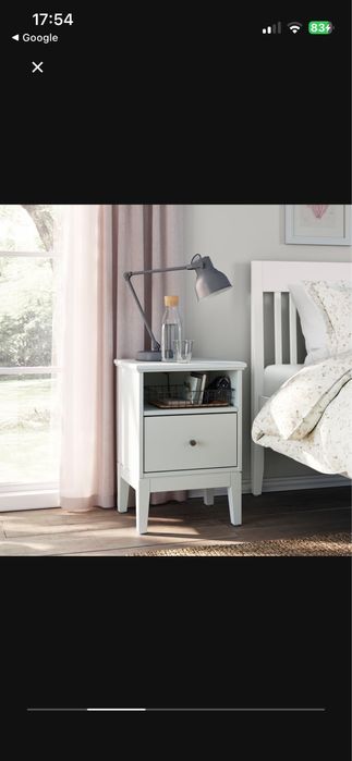 2 mesas cabeceira ikea