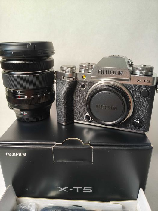Фотоапарат Fujifilm X-T5 kit 16-80mm Silver (16782662) Новий.  Гарантія