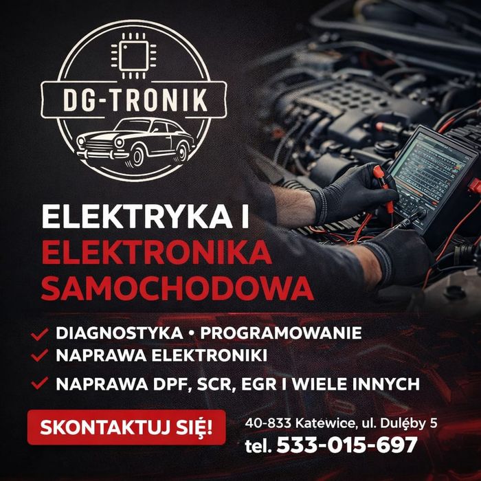 Autoelektronika samochodowa DPF EGR SRC