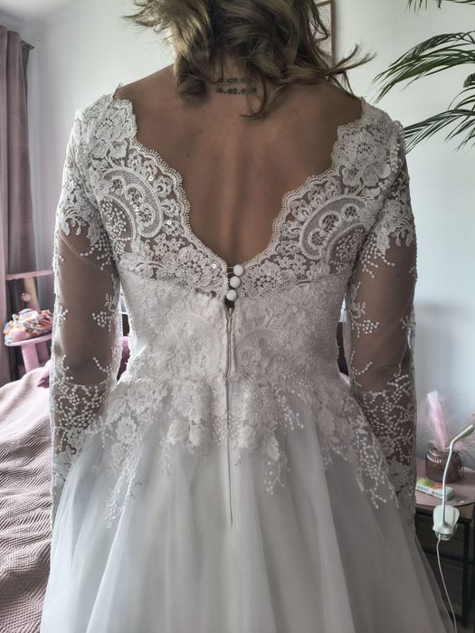 Suknia ślubna Jola Moda + sukienka dla corki