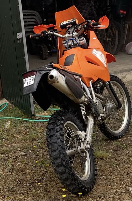 KTM 400 EXC, arranque eletrico