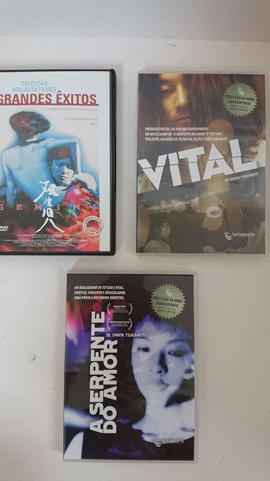 Três filmes japoneses DVD