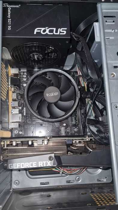 Ігровий Ryzen 5 3600 12 ядер /RAM16Gb/SSD240Gb+HDD500/RTX3070TI8Gb