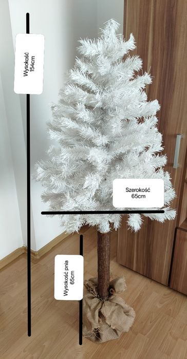 Choinka Sztuczna Biała