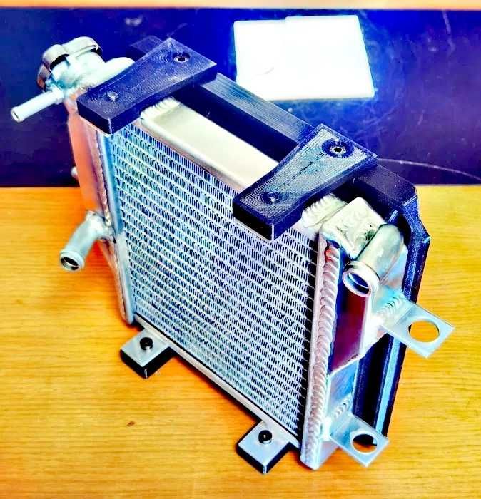 Radiador TZR80 TZR125 TZR250 Alumínio Performance Projeto