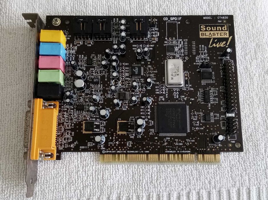[PC Vintage] Sound Blaster Live  - CT4830