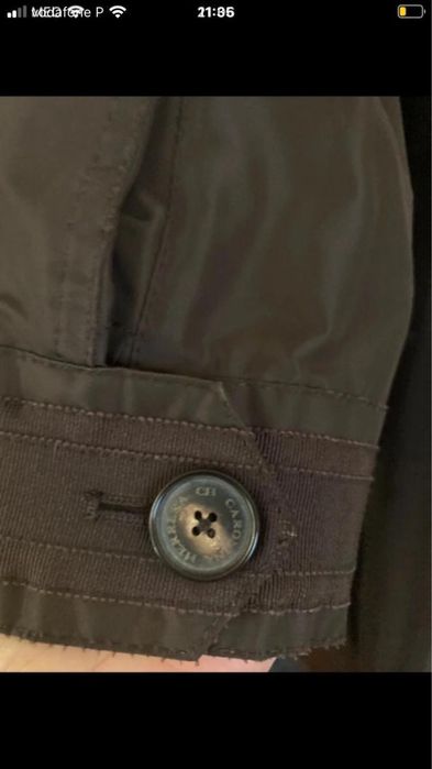 Gabardine Carolina Herrera, castanha, nova.