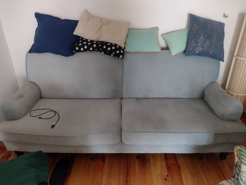 Sofá 3 lugares Conforama