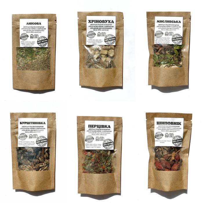 Наборы трав и специй для настаивания настойки