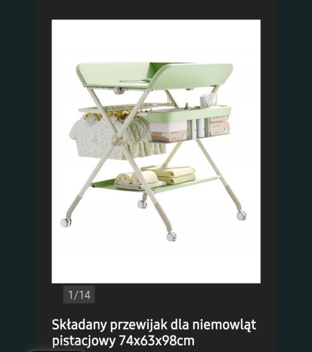 Przewijak wolnostojący