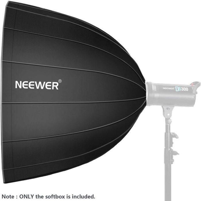 Softbox 120 cm dobrável rápido Bowens Fotografia Canon Nikon Sony