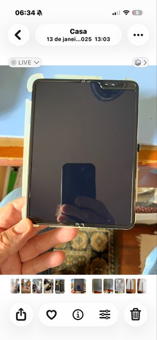 Display samsung z fold 1 novo original