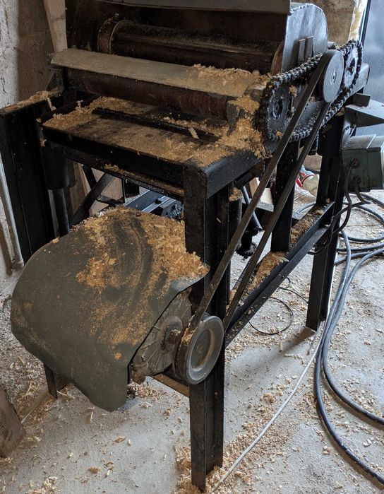 Grubościówka - walek 40, wymiary stolika 40x60, 3 fazowa