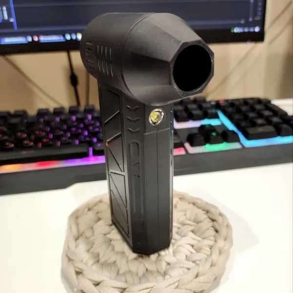 Потужна акумуляторна повітродувка для ПК, мангала.Турбовентилятор