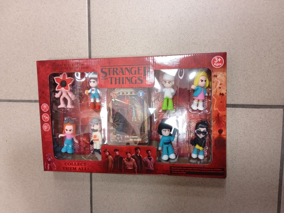 Stranger Things – Zestaw Figurek Kolekcjonerskich + Karta Kolekcjonerska