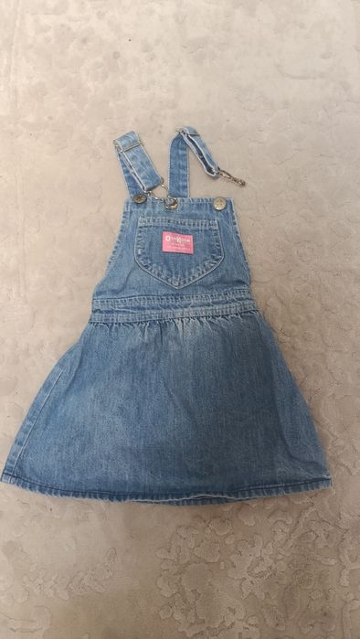 Джинсовий сарафан для дівчинки фірми Oshkosh
