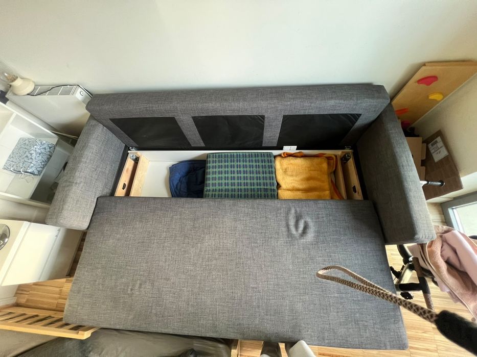 Sofa Cama  com Arrumação