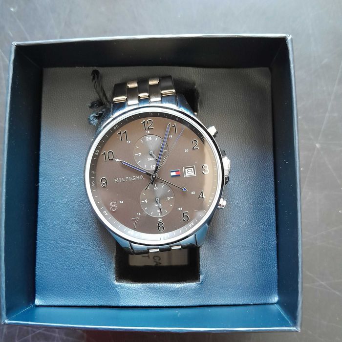 Чоловічий годинник Tommy Hilfiger West 1791707 Silver/Grey