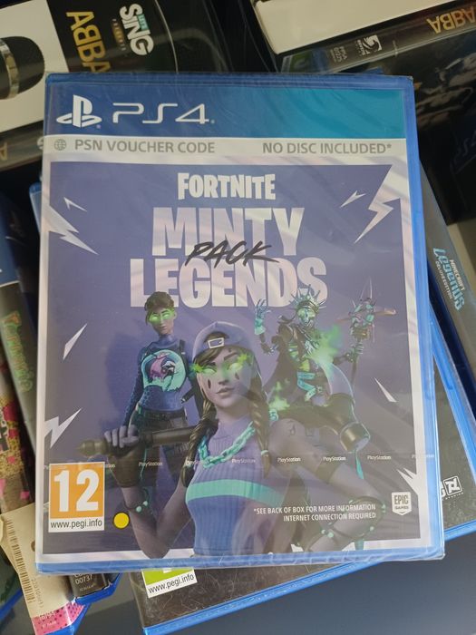 NOWA unikat Fortnite Minty legends pack PlayStation  4 5