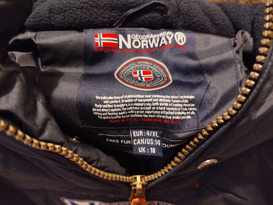 Kurtka zimowa narciarska Geographical Norway