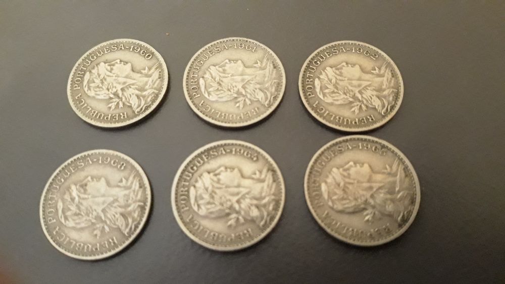 6 Moedas 1960/65