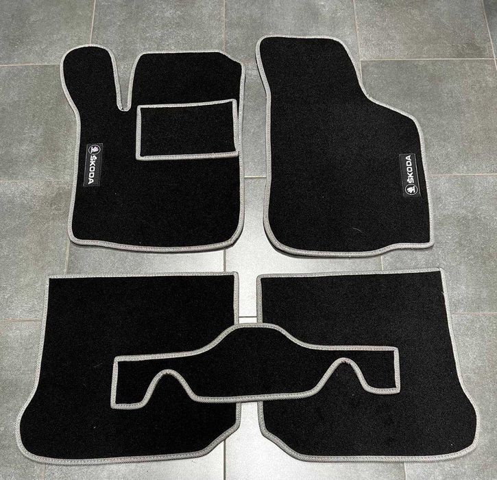Ворсові коврики для Шкоди\Skoda Oktavia Tour\ А7\ A5\ A8\ A4\ поліки