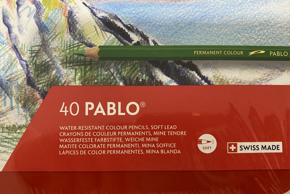 Lápis de cor Caran D'Ache Pablo 40