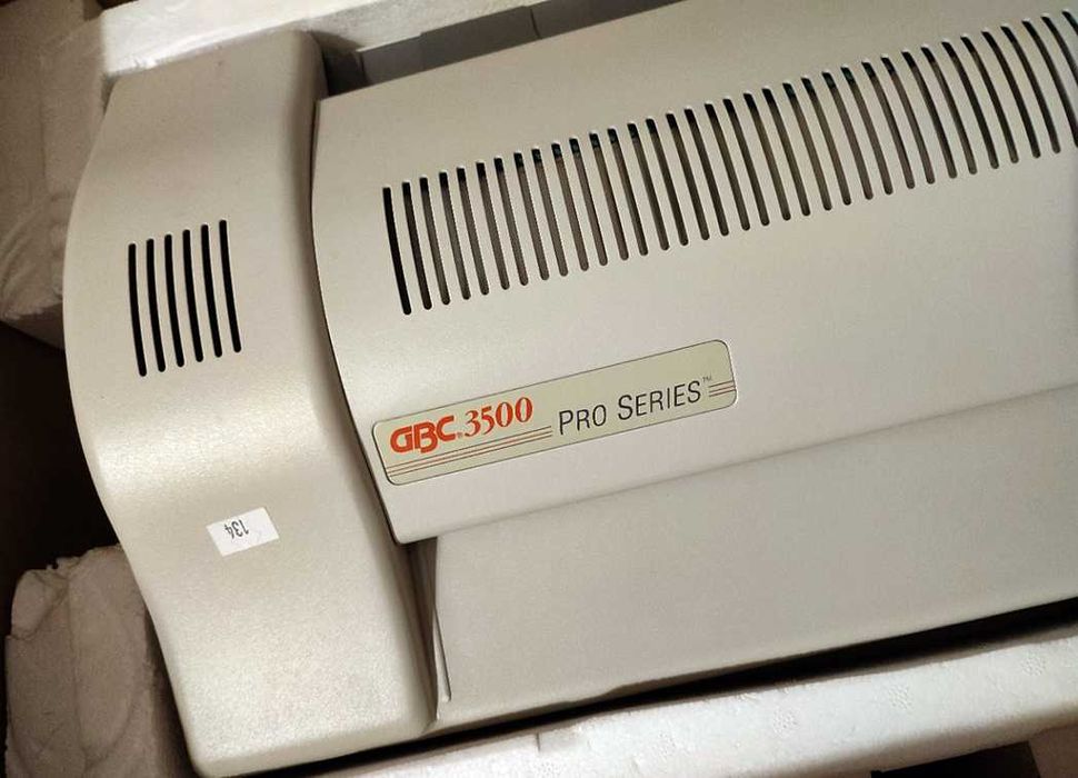 Oryginalny Laminator GBC 3500 PRO Series  stan niemal fabryczny Tanio