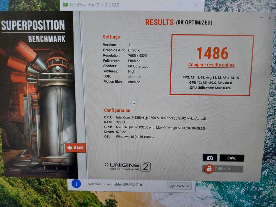 Ноутбук Lenovo P52 15.6"FHD IPS (i7-8850H/Quadro P3200=RTX 3050 (6 ГБ)/32Gb(2х16) DDR4/PCIe NVMe SSD 512 Gb