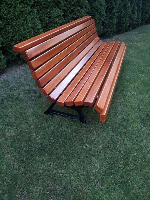 Ławka ogrodowa  bis 180 cm nogi żeliwne