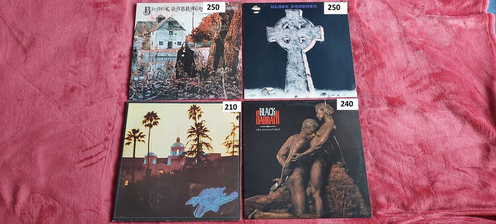 Płyty winylowe- Black Sabbath, The Eagles