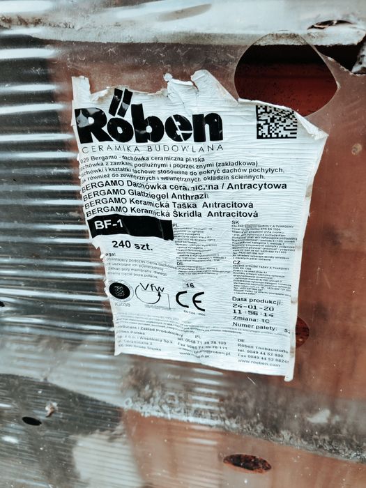 Dachówka Roben Bergamo Antracyt