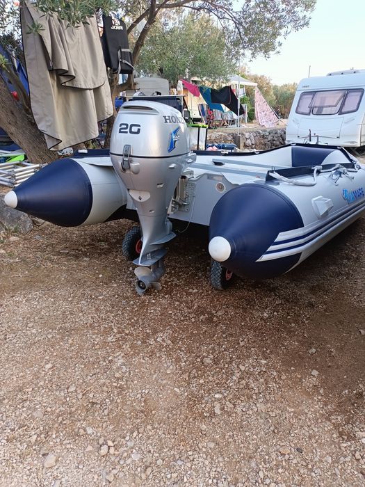 Silnik zaburtowy 20 KW + ponton