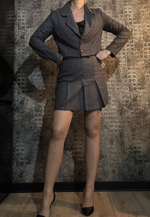 Shein komplet ze spodnicą garnitur r M/L