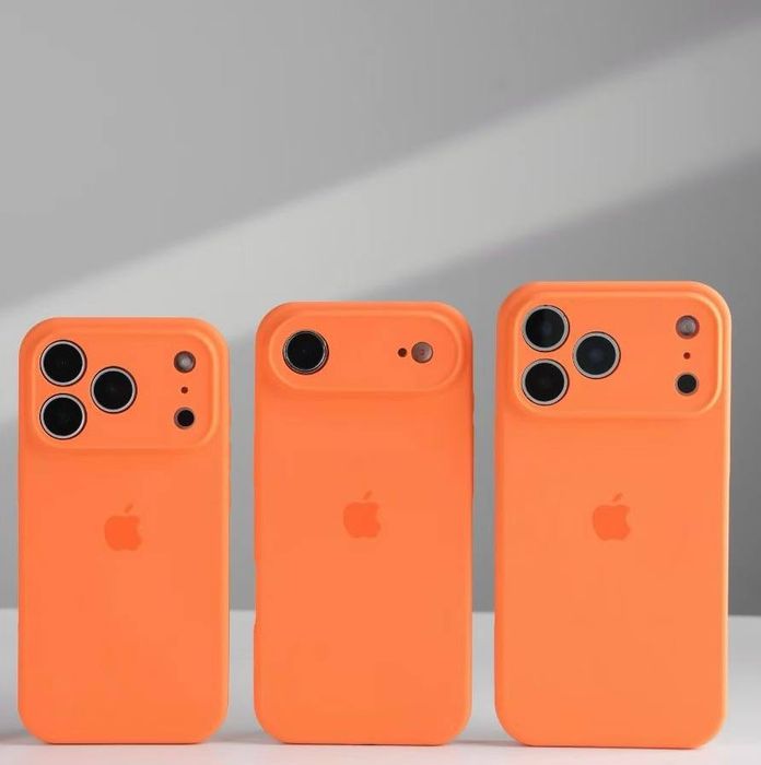 Silicone case для iPhone 17 pro 17 air 17 pro max софт тач чохол