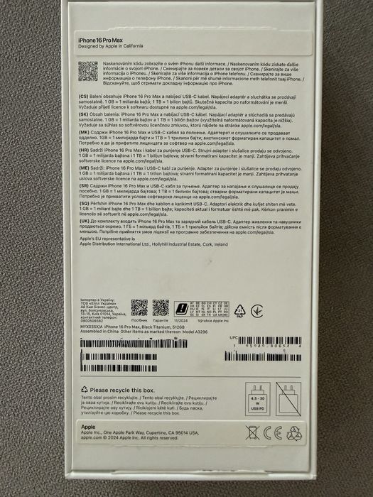 Iphone 16 PRO MAX - 512 GB